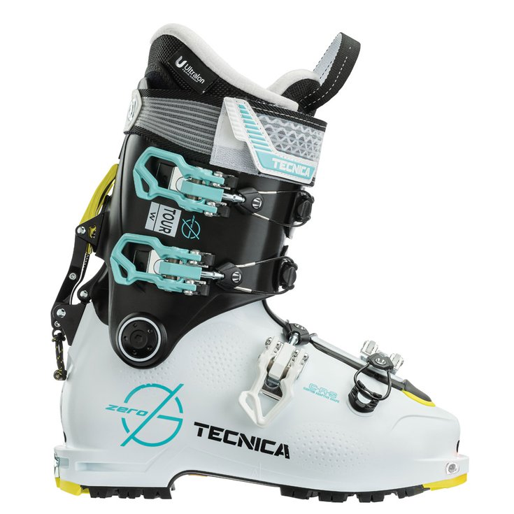 Tecnica Chaussures de Ski Randonnée Zero G Tour W White Black Profil