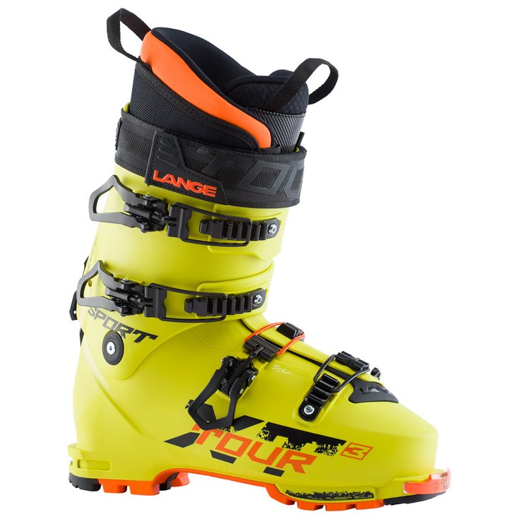 Lange Chaussures de Ski Randonnée Xt3 Tour Sport Yellow Présentation