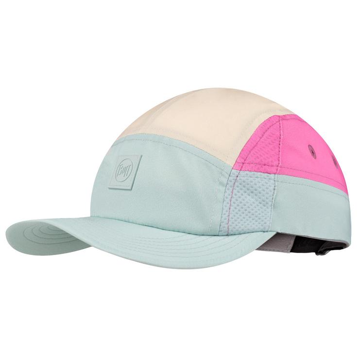 Buff Petten 5 Panel Go Cap Domus Seagrove Green Voorstelling