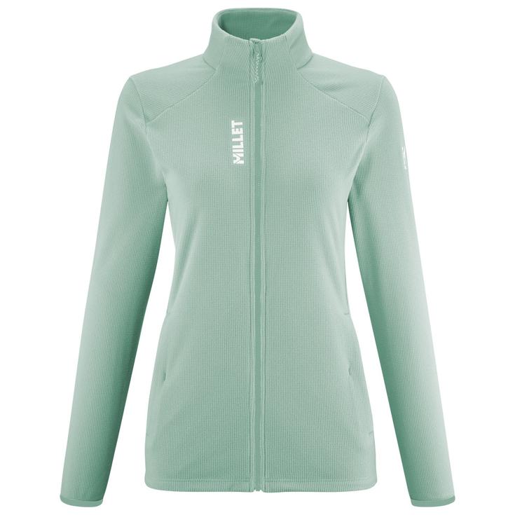 Millet Polaire Ubic Lightgrid Jkt W Green Présentation