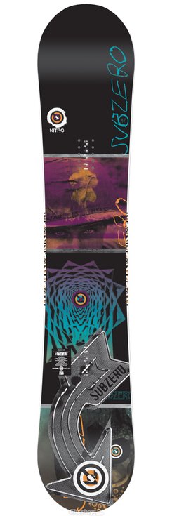 Nitro Tabla De Snowboard Subzero 147 Parte Superior
