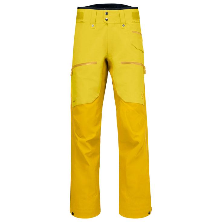 Norrona Pantaloni da sci Lofoten Gore-Tex Pro Pants M's Antique Moss Presentazione