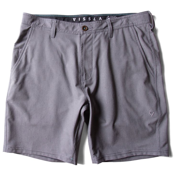 Vissla Boardshort Canyons Hybrid 18.5" Steel Présentation
