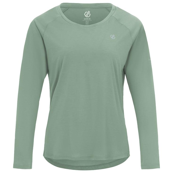 DARE2B Maglietta da trail Nimble Long Sleeve Glaciergreen Presentazione