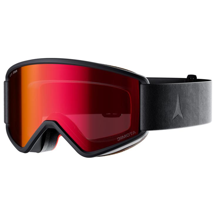 Atomic Masque de Ski Savor M Photo Black Red Présentation