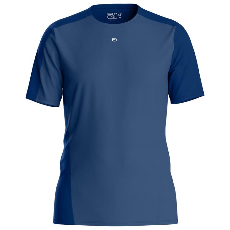 Ortovox Wander-T-Shirt 120 Cool Tec Fast Upward W Blue Nunatak Präsentation