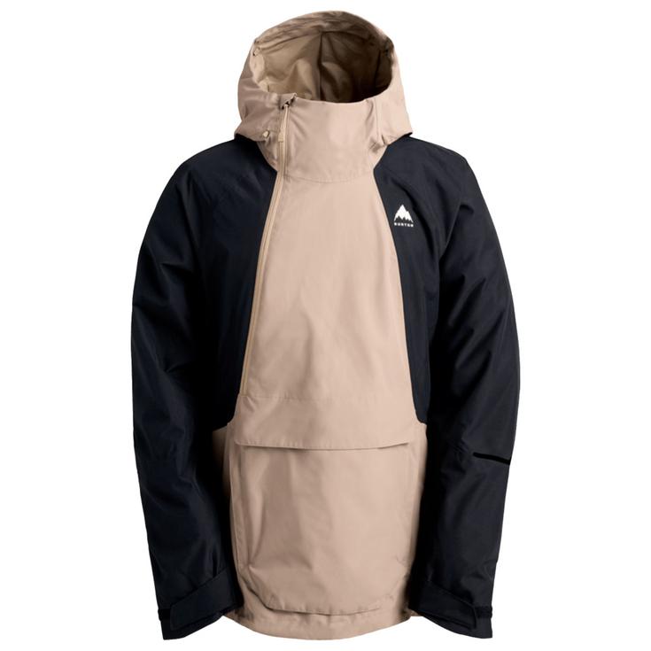 Burton Ski Jacket Reserve 2L Relaxed Summit Taupe True Black Overview