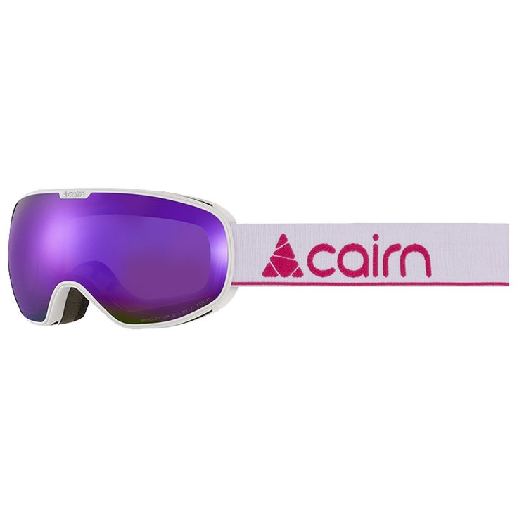 Cairn Masque de Ski Magnetik J Mat White Purple Spx 3000 Ium + Spx 1000 Yellow Présentation