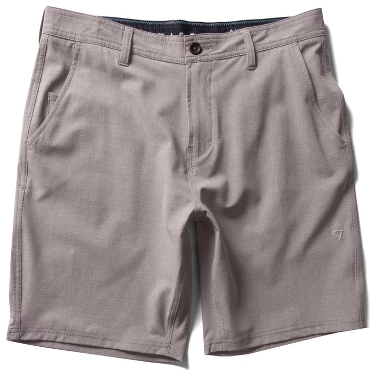 Vissla Short Fin Rope Hybrid 19.5" Dark Khaki Présentation