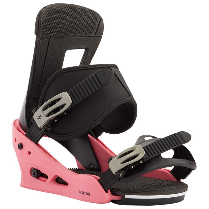 Burton Snowboard Binding Freestyle Pink Black Overview