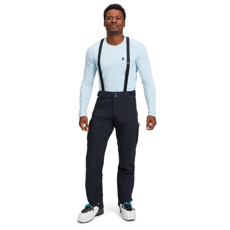 Black Diamond Pantaloni da sci M Dawn Patrol Pants Black Presentazione