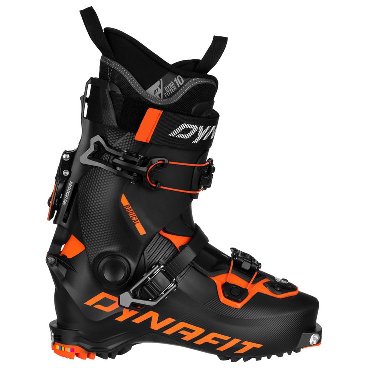 Dynafit Chaussures de Ski Randonnée Radical Black Fluo Orange 