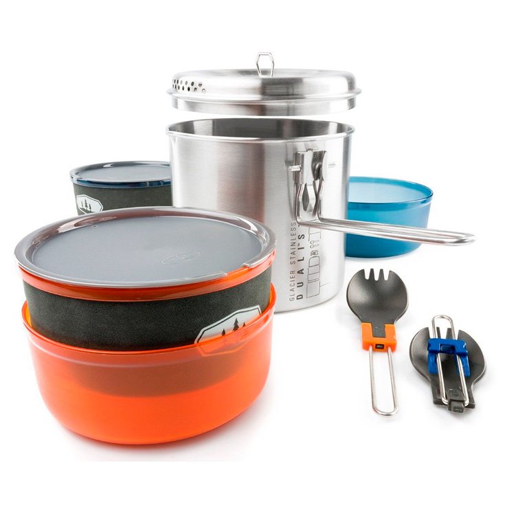 GSI Outdoor Meal kit Glacier Stainless Dualist Overview