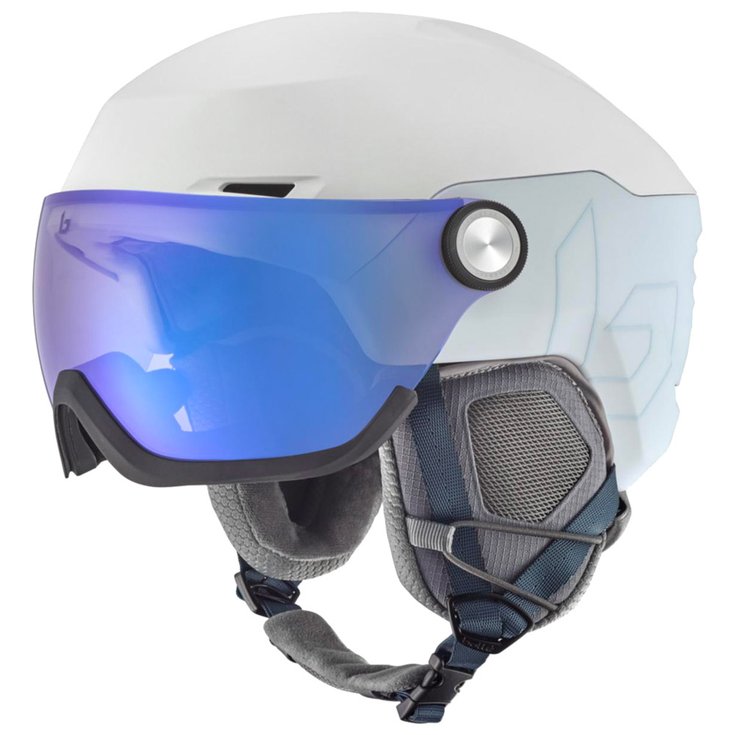 Bollé Visor helmet V-Ryft Pure Pearl Matte Photochromic Blue Overview