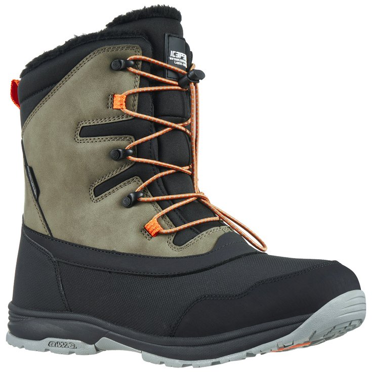 Icepeak Snow boots Almont M Olive Winter 2025 Glisshop