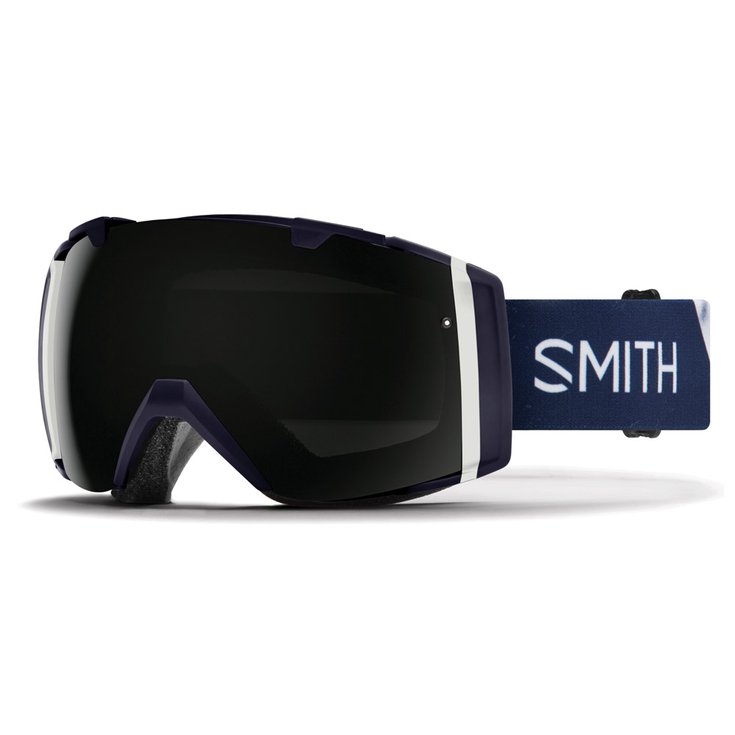 Smith Masque de Ski I/O Ink Stratus ChromaPop Sun Black + ChromaPop Storm Yellow Flash Présentation