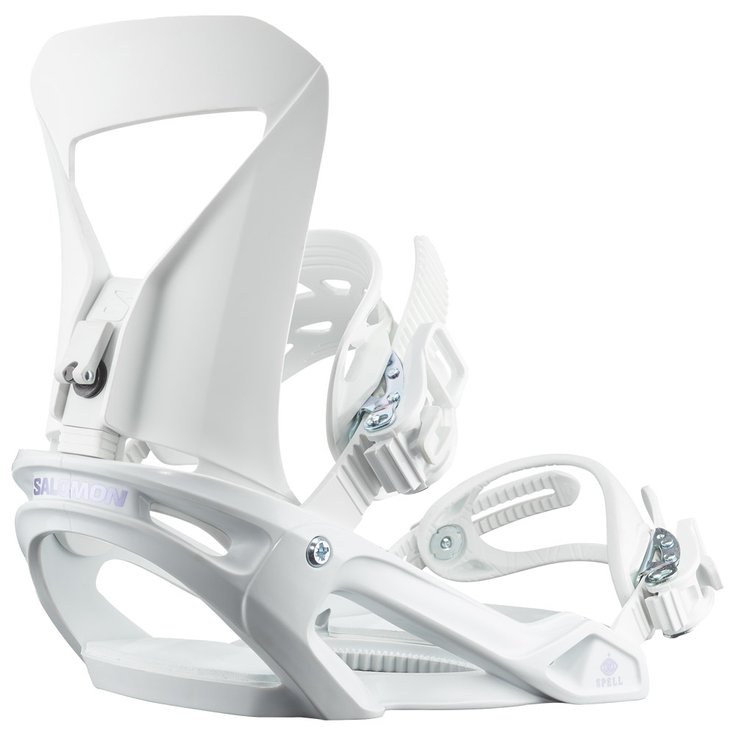 Snowboardbindung Salomon Spell White Winter 2025 Glisshop