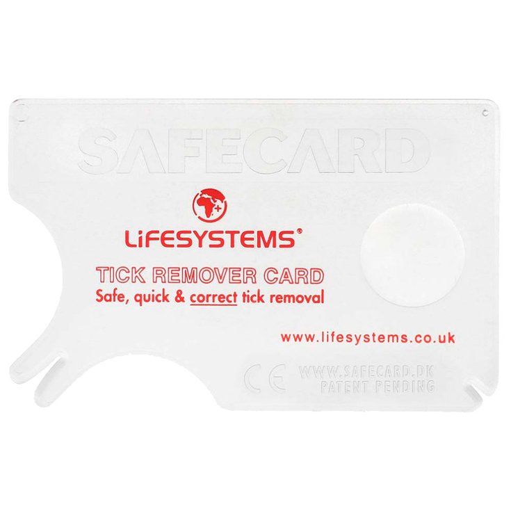 Lifesystems Tire-tique Tick Card White Presentación