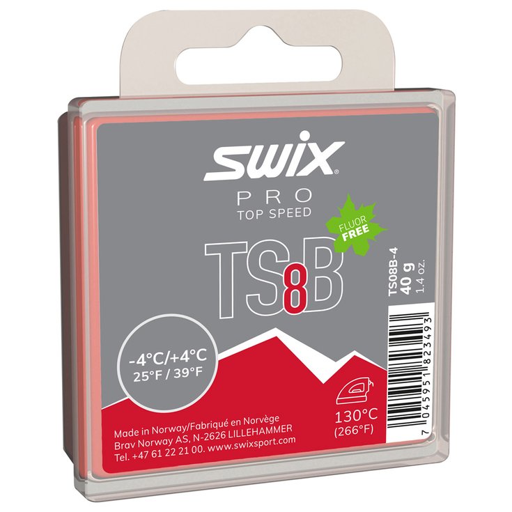 Swix Pro Ts8 Black 40gr Presentazione