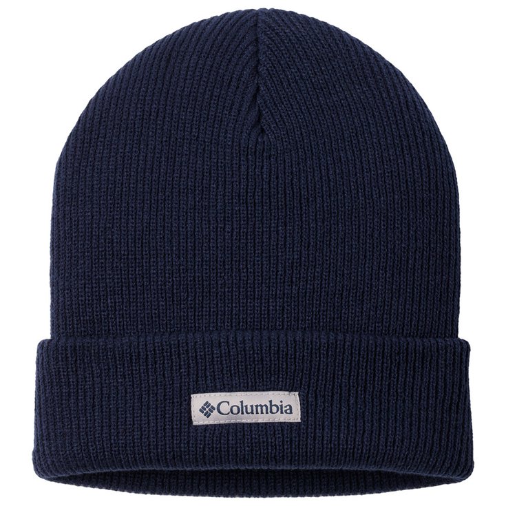 Columbia Gorro Whirlibird Cuffed Beanie Collegiate Navy Logo Presentación