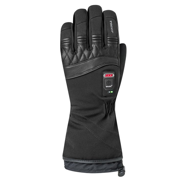 Racer Gloves Connectic 3 W Black Overview