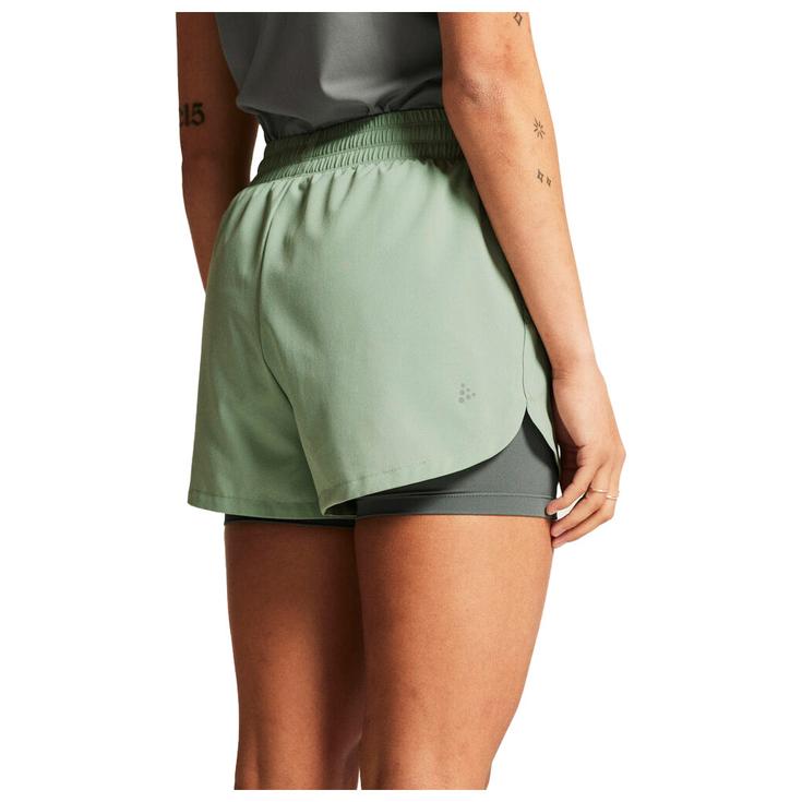 Pantaloncini da trail Craft Adv Essence 2 In 1 Shorts II W Glacial Pantaloncini da trail Craft Adv Essence 2 In 1 Shorts II W Glacial