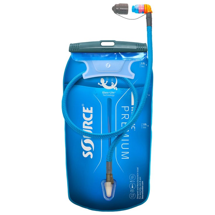 Source Poche à eau Widepac Premium 2L Alpine Blue Présentation