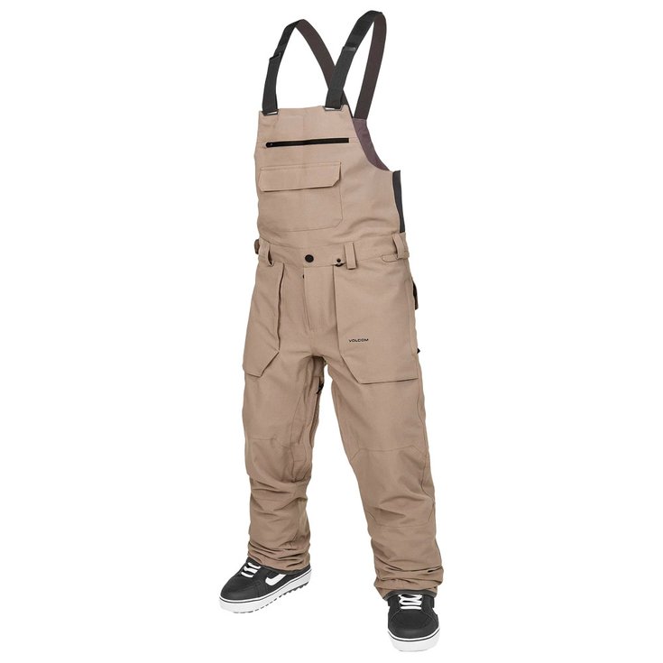 Volcom Ski pants Roan Bib Overall Chestnut Brown Overview