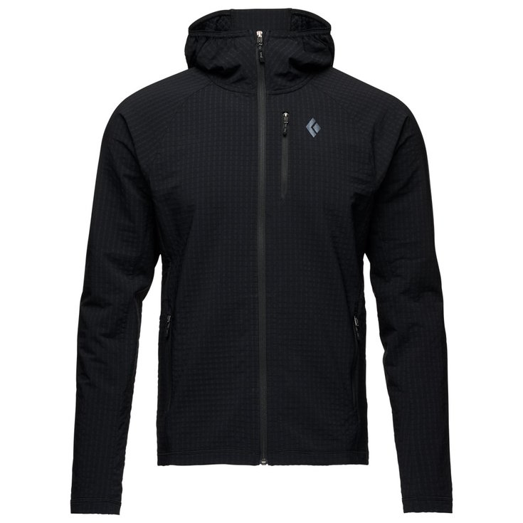 Black Diamond Wandeljas M Coefficient Storm Full Zip Hoody Black Voorstelling