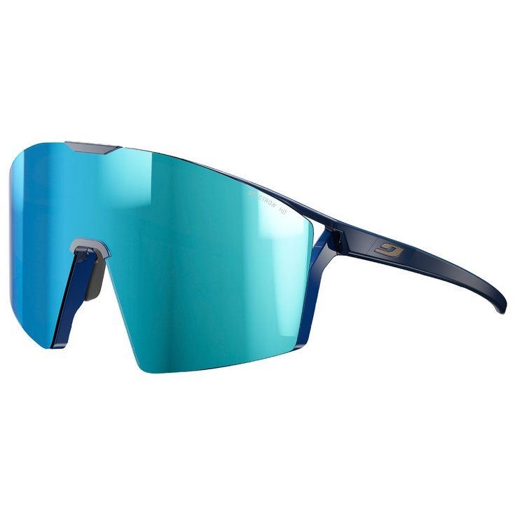 Julbo Gafas Edge Cover Mat Bleu Gris Spectron Hd 4 Polarized Presentación