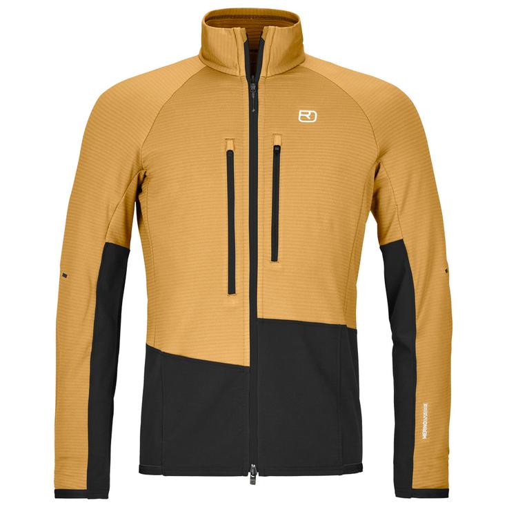 Ortovox Fleece Fleece Rib Wild Cumin Voorstelling