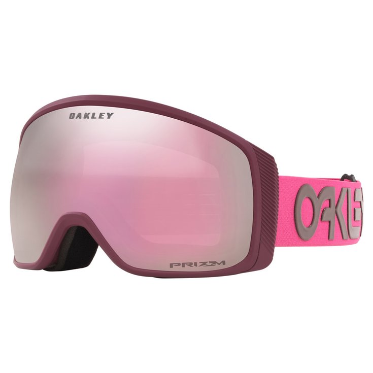 Oakley Máscaras Flight Tracker Xm Factory Pilot Grenache Rubine Red Prizm Hi Pink Presentación