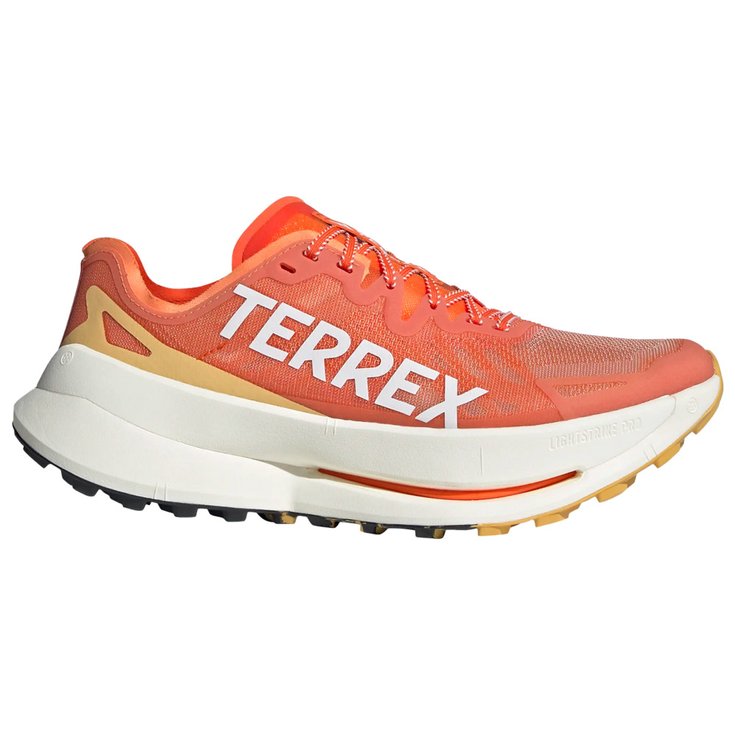 adidas Trail shoes Terrex Agravic Speed Ultra Impact Orange Crystal White Semi Spark Overview