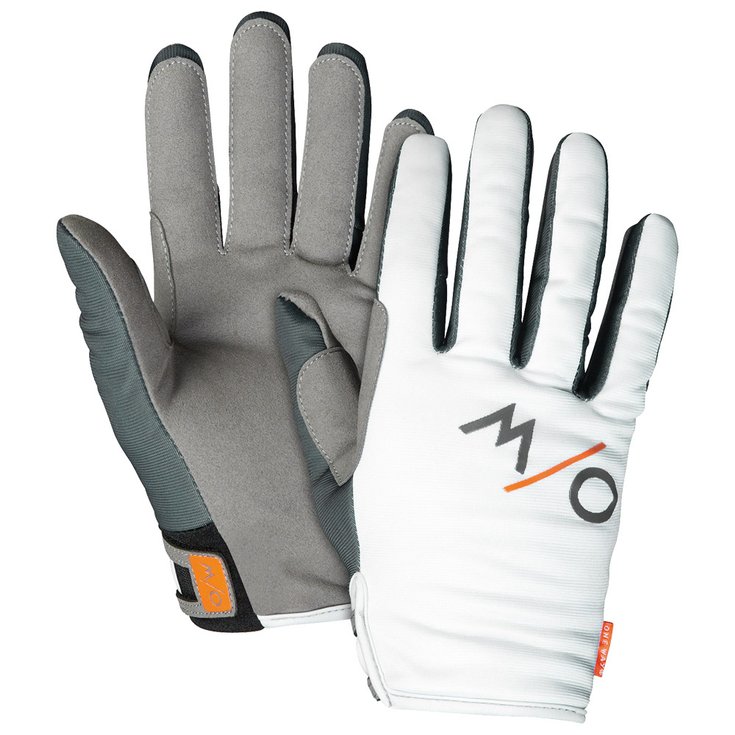 One Way Langlauf Handschuhe Xc Glove Universal White Grey/Flame Präsentation