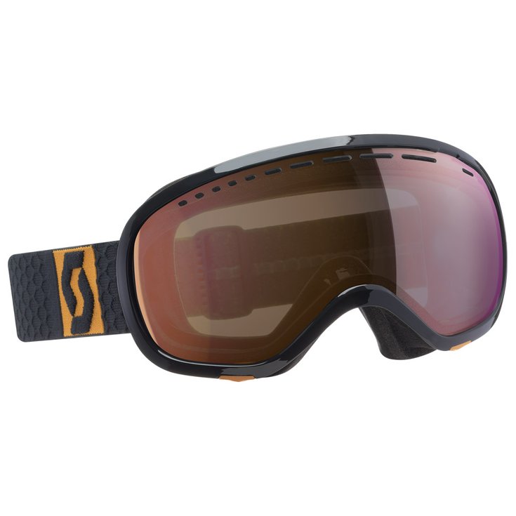 Scott Goggles Off-Grid Grey Citrus Yellow Amplifier Gold Chrome General View