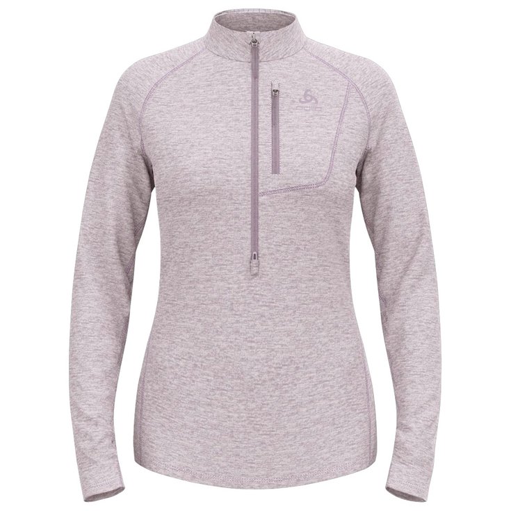 Odlo Fleece Tencia W Misty Lilac Melange Präsentation