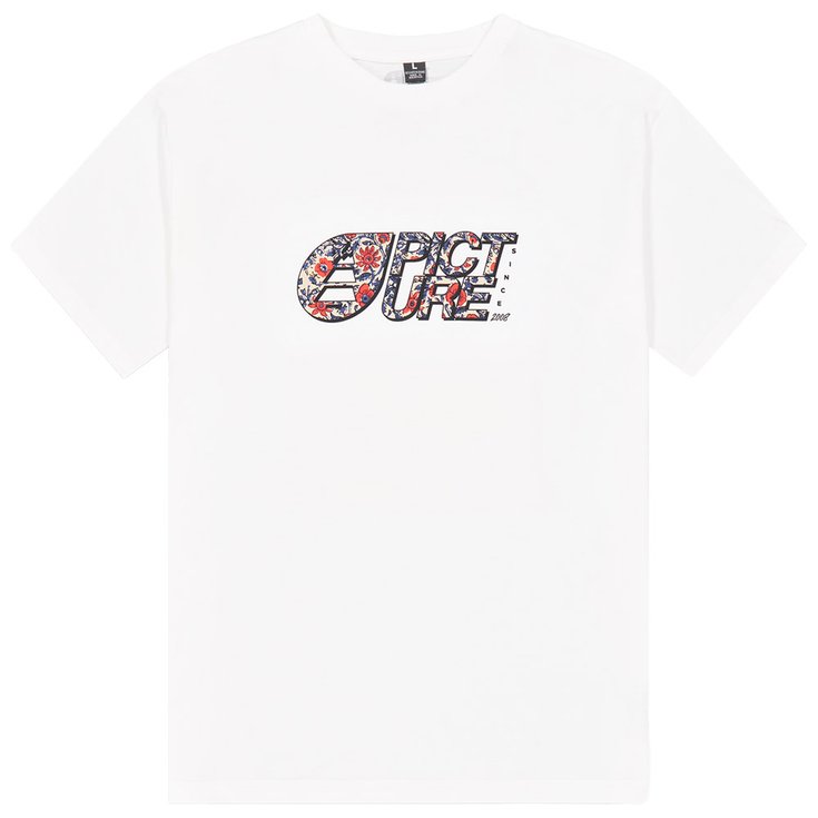 Picture T-Shirt Basement Aster Tee Shirt White Präsentation