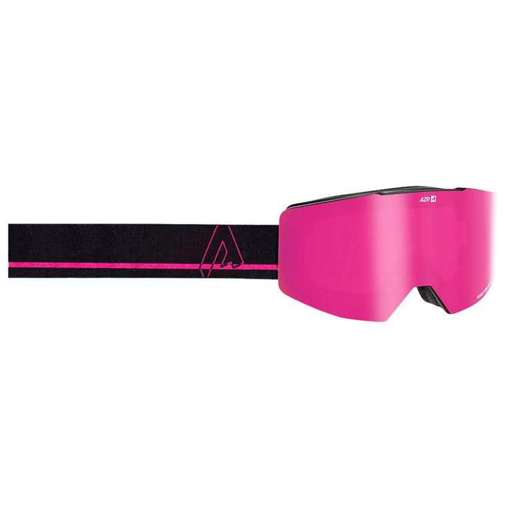 AZR Skibrille Power Otg Rose Mat Rose Multicouche + Jaune Präsentation