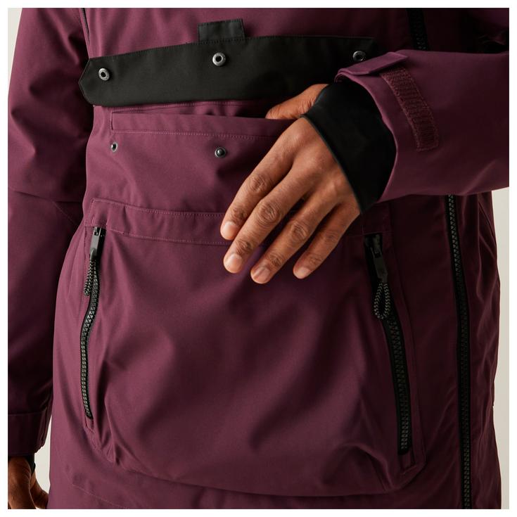 DARE2B Skijassen T-Bar Overhead II Jacket Fig Black  DARE2B Skijassen T-Bar Overhead II Jacket Fig Black