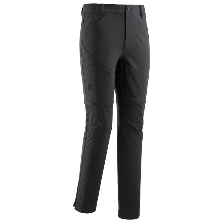 Millet Pantaloni da trekking Trekker Stretch Zip Off Pant II Black Noir Presentazione