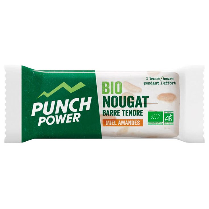 Punch Power Barre Energétique Bionougat - Présentoir 24 Barr Es Présentation