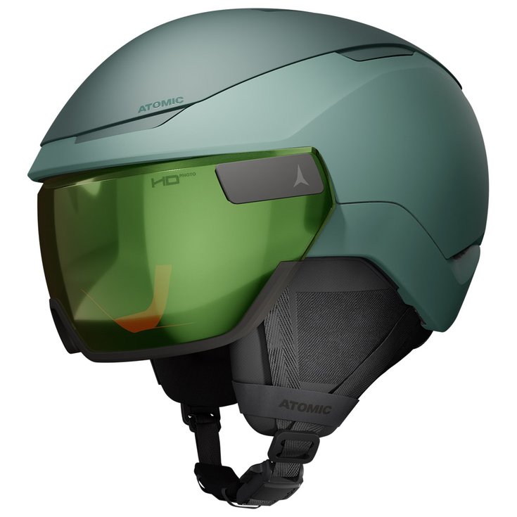 Atomic Visor helmet Revent Gt Amid Visor Hd Photo Green Green Gold Overview