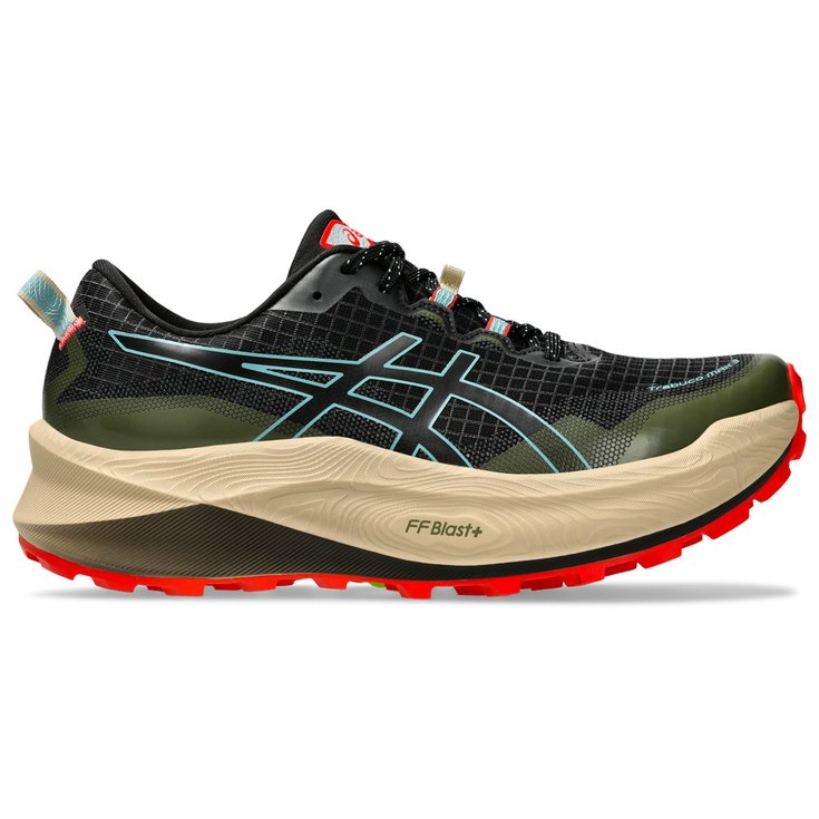 Asics Trailschoenen Trabuco Max 3 Black Smoke Blue Voorstelling