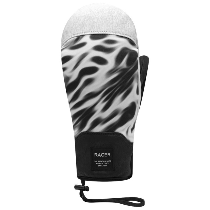 Racer Mitten Afm Pro Model 5 Black White Overview