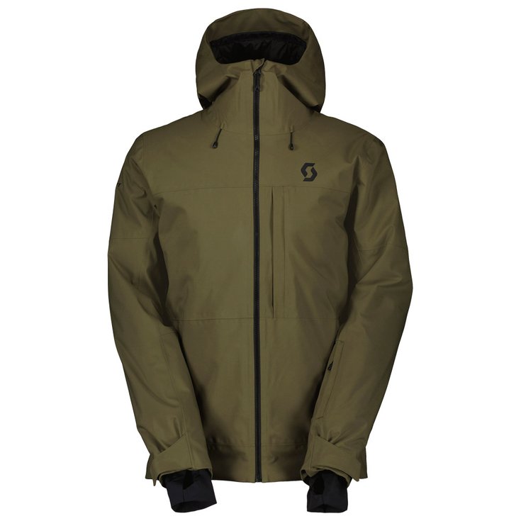 Scott Skijacke M's Ultimate Dryo 10 Jacket Douglas Green Präsentation