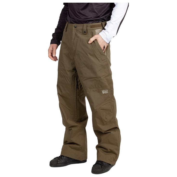 Vans Pantalones de esqui Hellbound Snow Pant 2.0 Warm Brown Presentación
