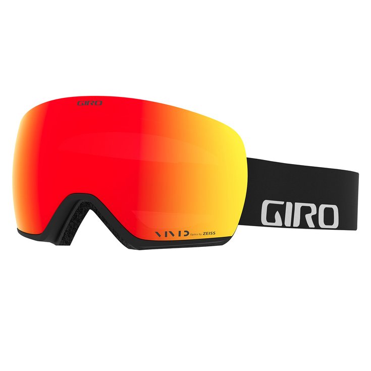 Giro Masque de Ski Article Black Wordmark Vivid Embr/vivid Inf - Sans Présentation