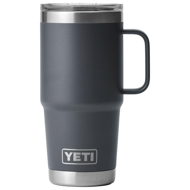 Yeti Mug Rambler 20 Oz (591 ml) Travel Mug Charcoal Präsentation