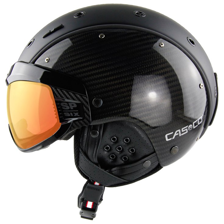 Casco Visor Helm Sp-6 Visor Limited Carbon Black Voorstelling
