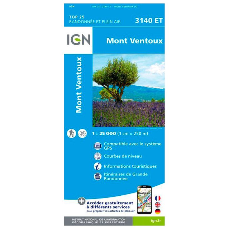 IGN 3140ET Mont Ventoux 